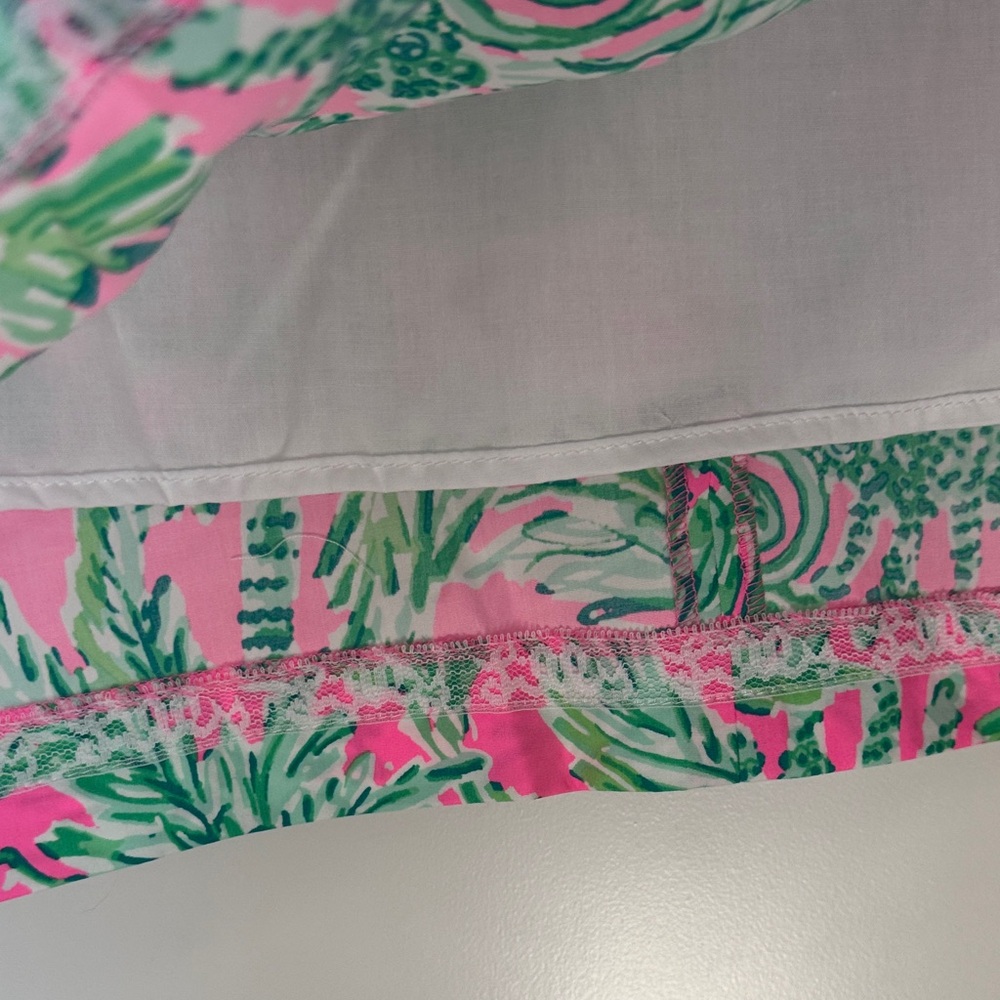 Lilly Pulitzer Pink and Green Dress - Picture 5 of 6